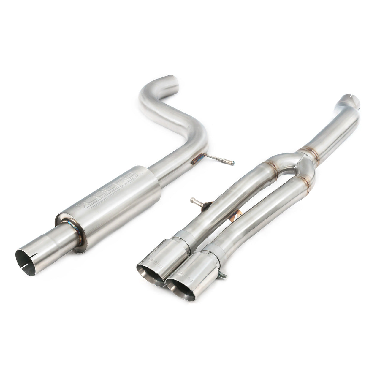 Cobra Exhaust VW Polo GTI (AW) Mk6 2.0 TSI (17-21) Rear Box Delete Race GPF Back Performance Exhaust