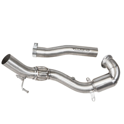 Cobra Exhaust VW Polo GTI (6C) 1.8 TSI (15-17) Sports Cat / De-Cat Front Downpipe Performance Exhaust