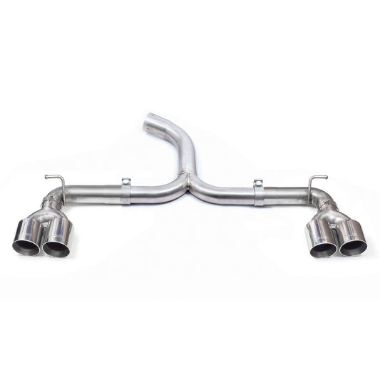 Cobra Exhaust VW Golf GTI (Mk7) 2.0 TSI (5G) (12-17) Quad Exit Race Rear Axle Back (back box delete) Golf R Style Performance Exhaust