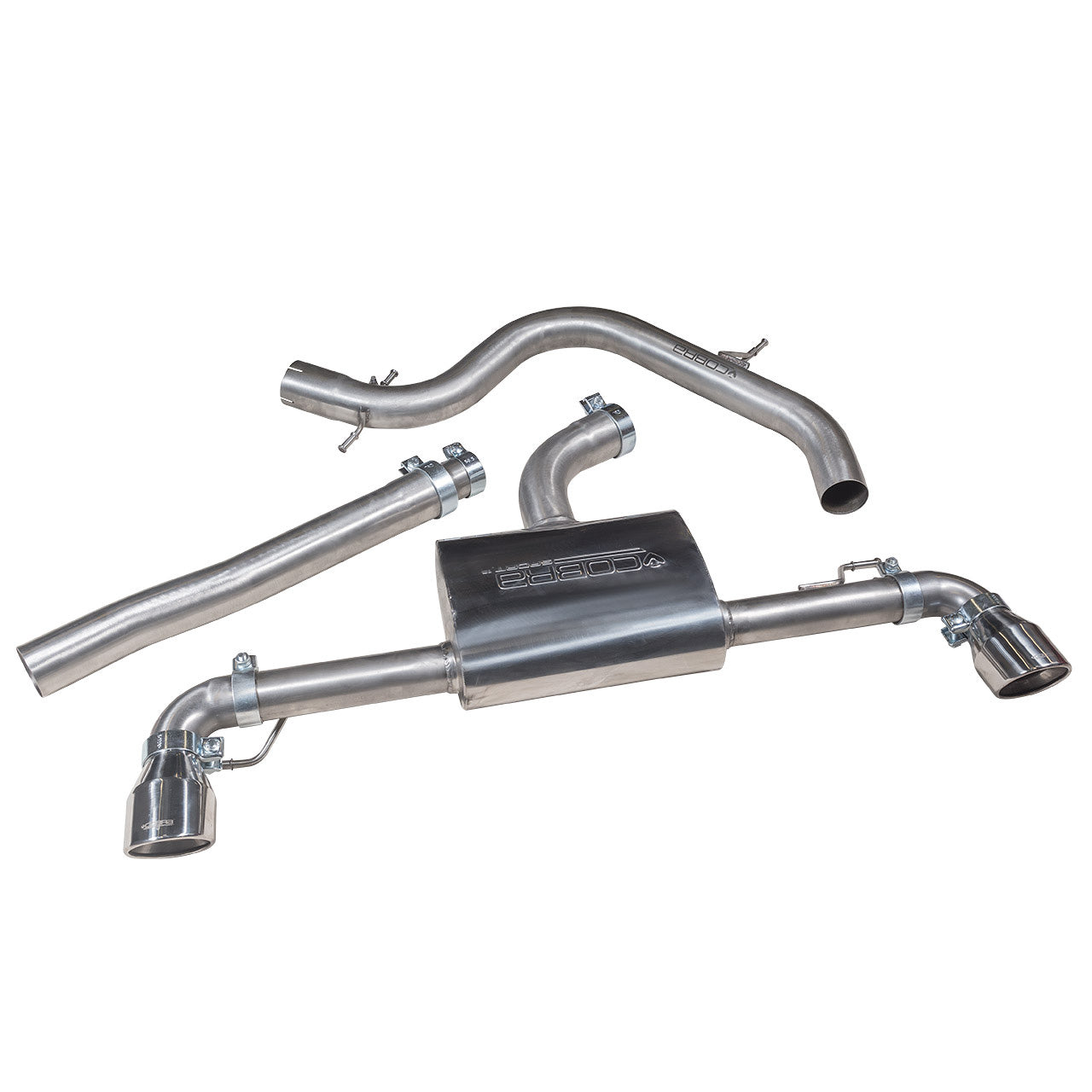 Cobra Exhaust VW Golf GTD (Mk6) 2.0 TDI (5K) (09-13) GTI Style Cat Back Performance Exhaust