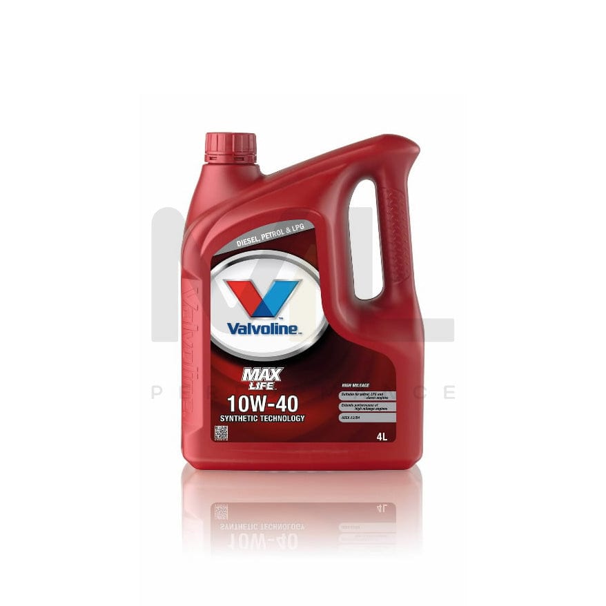 Valvoline MaxLife 10W 40 Engine Oil 4l