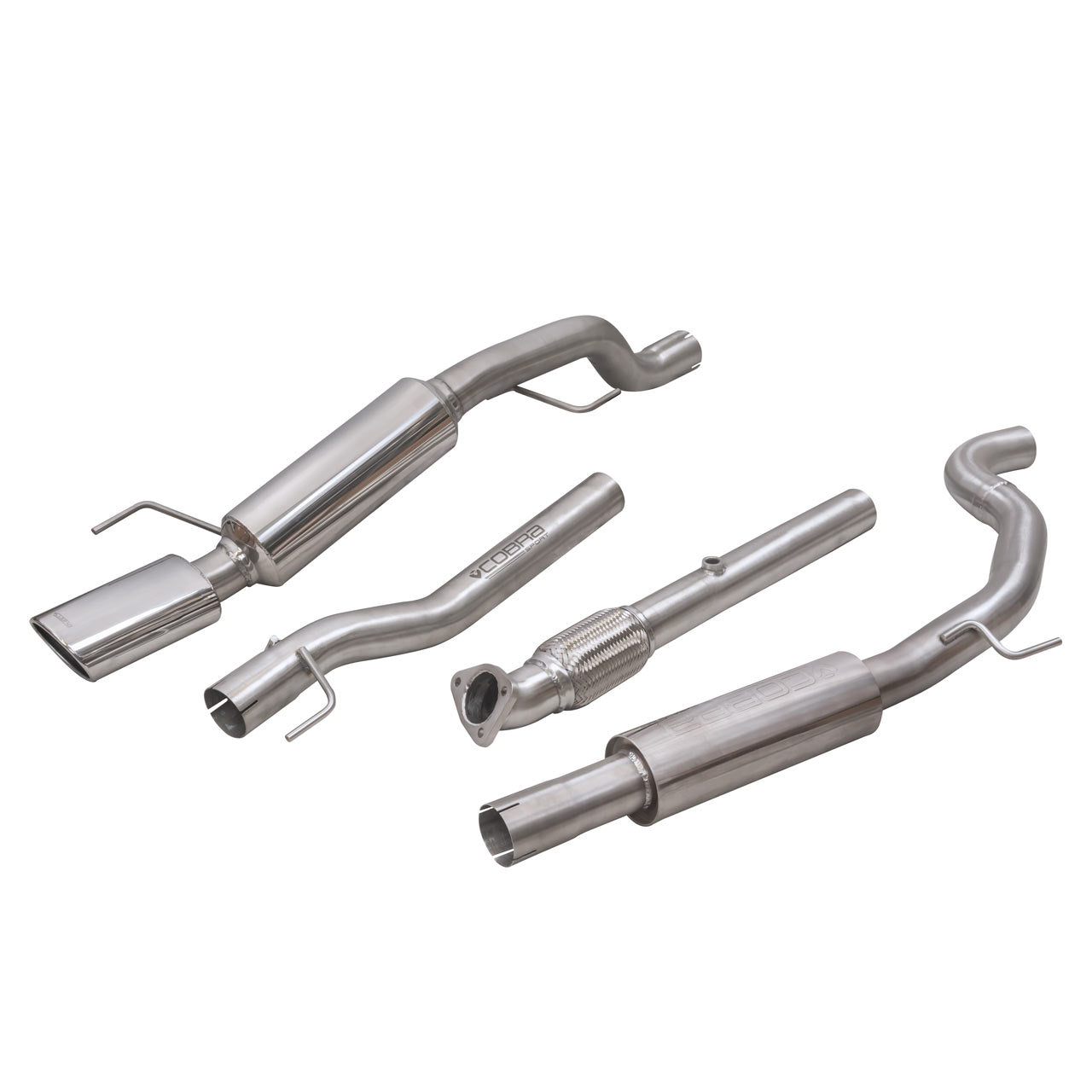 Cobra Exhaust Vauxhall Corsa E 1.4 Turbo (15-19) Cat Back Performance Exhaust