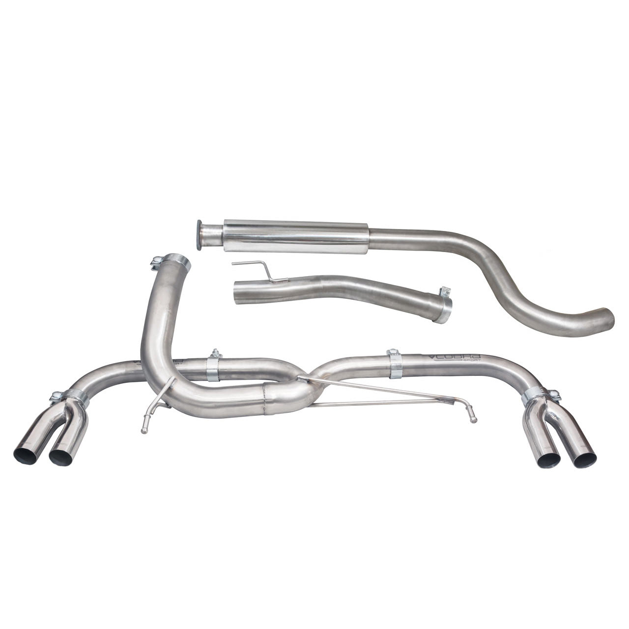 Cobra Exhaust Vauxhall Astra J VXR (12-19) Venom Box Delete Cat Back Performance Exhaust
