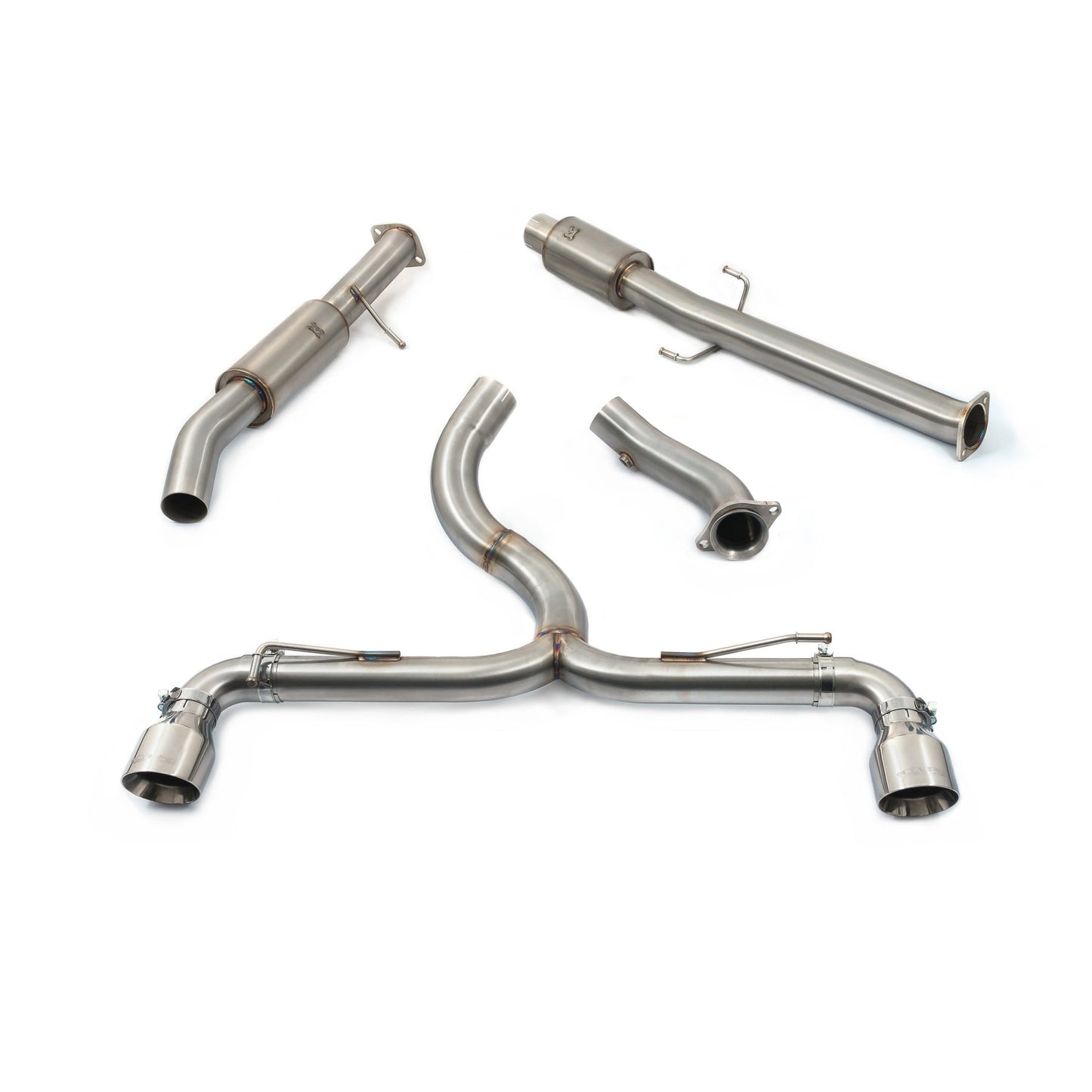 Cobra Exhaust Toyota GR Yaris 1.6 Venom Cat Back Rear Box Delete Performance Exhaust
