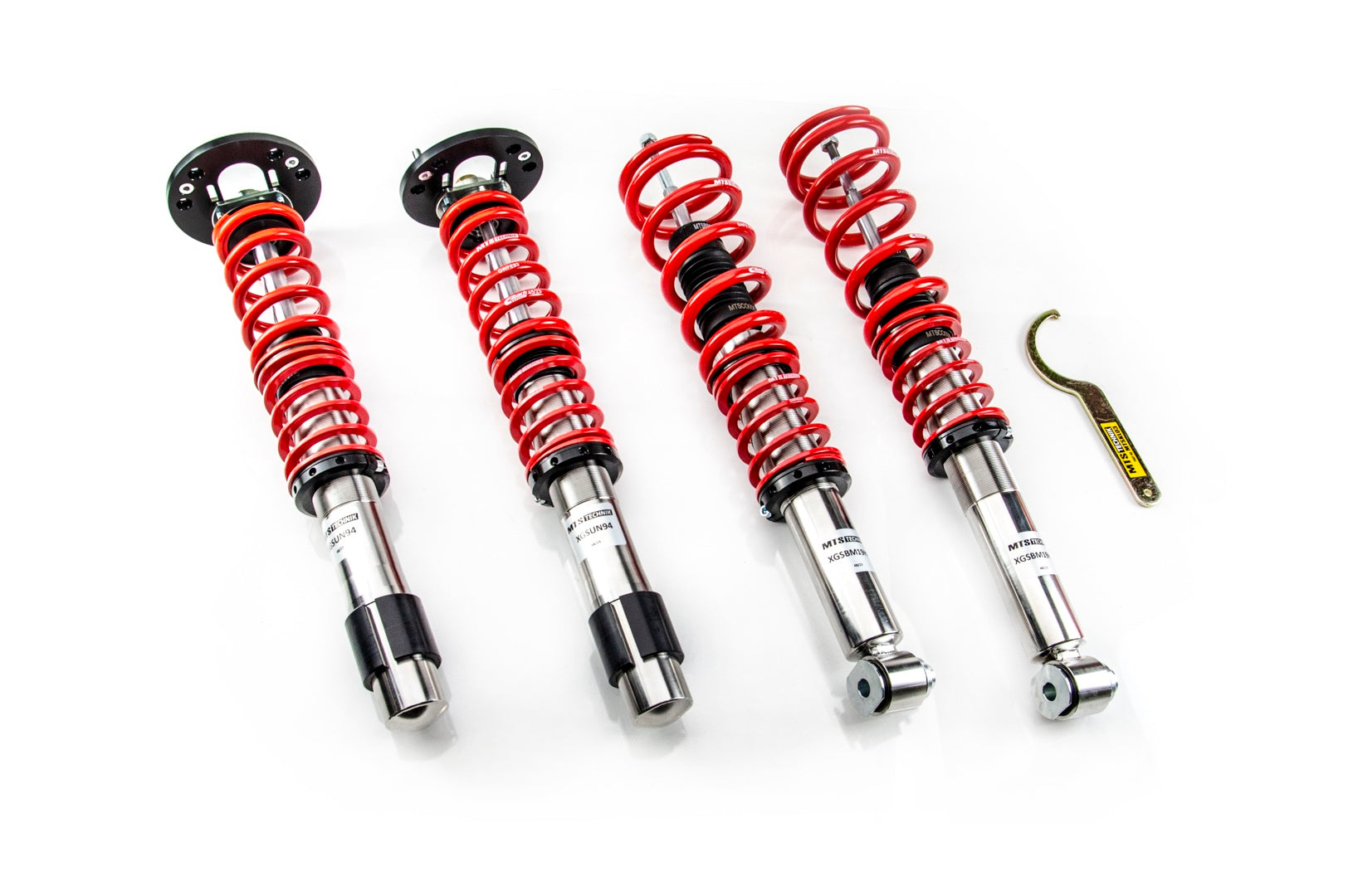 MTS Technik XMTSGWBM106 STREET COILOVER KIT W/ CAMBER ADJUST TOP MOUNTS (INOX) FOR BMW 5 (E60)