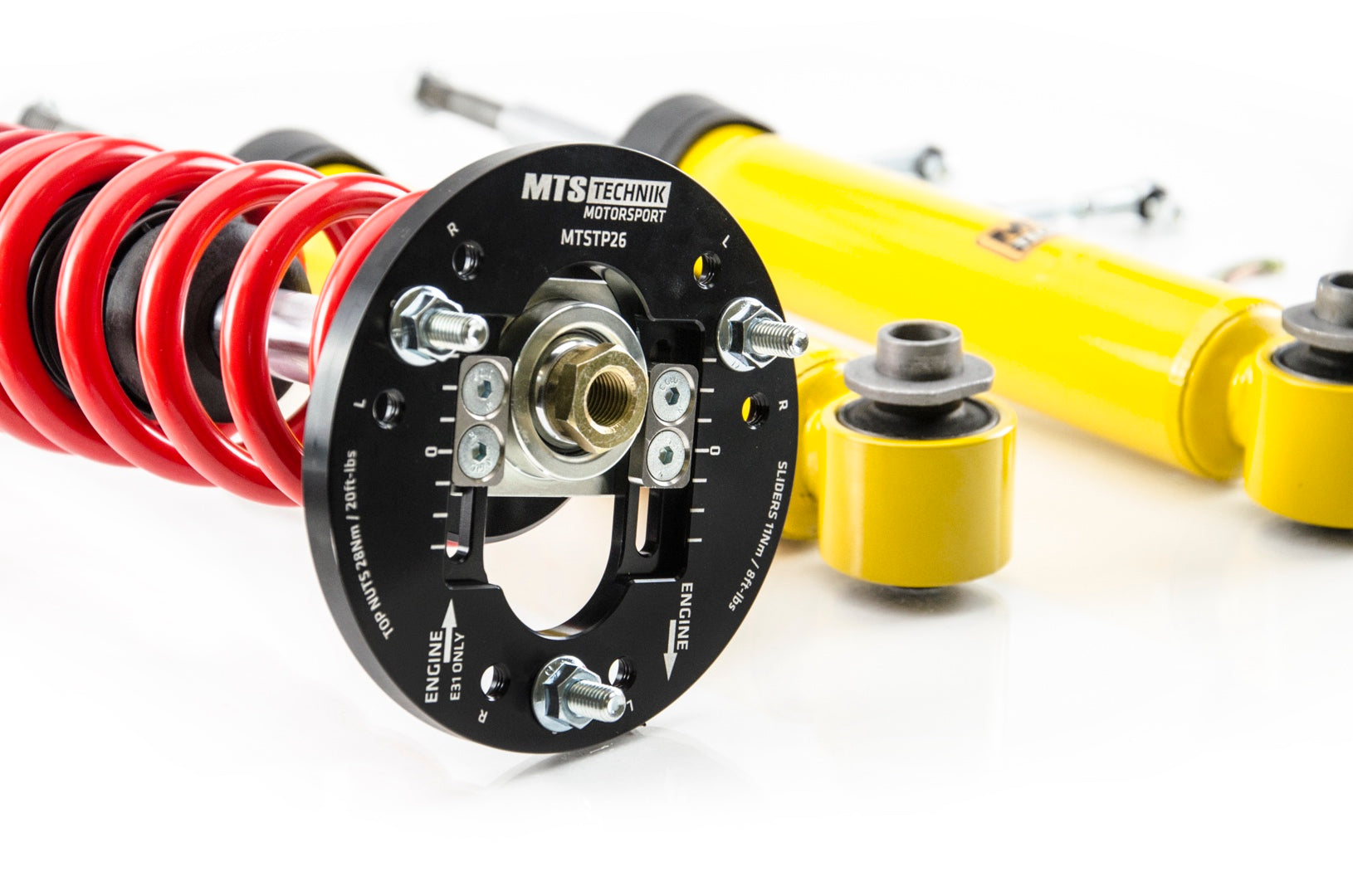 MTS Technik XMTSGWBM111-S STANCE COILOVER KIT W/ CAMBER ADJUST TOP MOUNTS (INOX) FOR BMW 5 TOURING (E61)