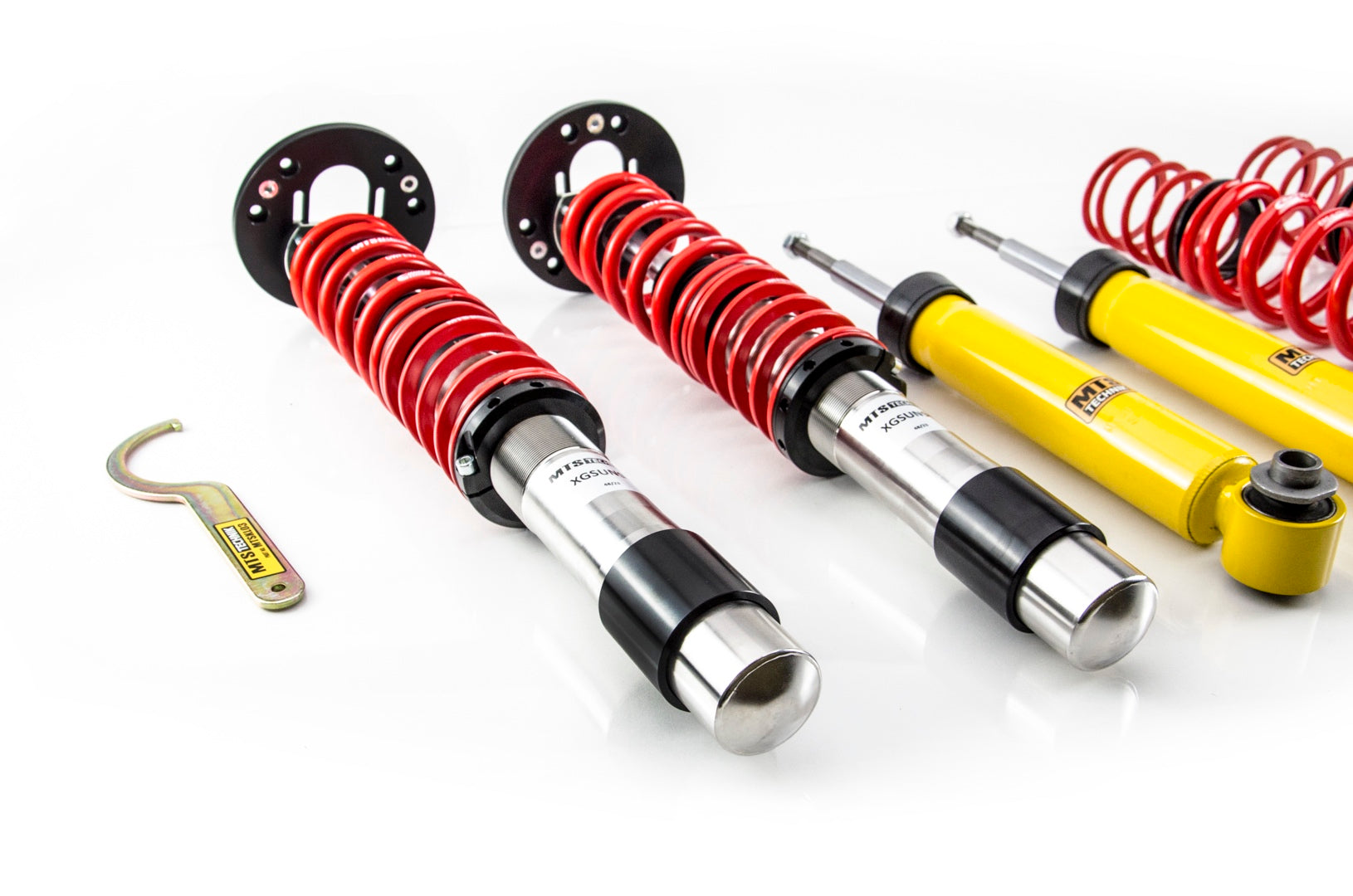 MTS Technik XMTSGWBM112-S STANCE COILOVER KIT W/ CAMBER ADJUST TOP MOUNTS (INOX) FOR BMW 5 TOURING (E61)