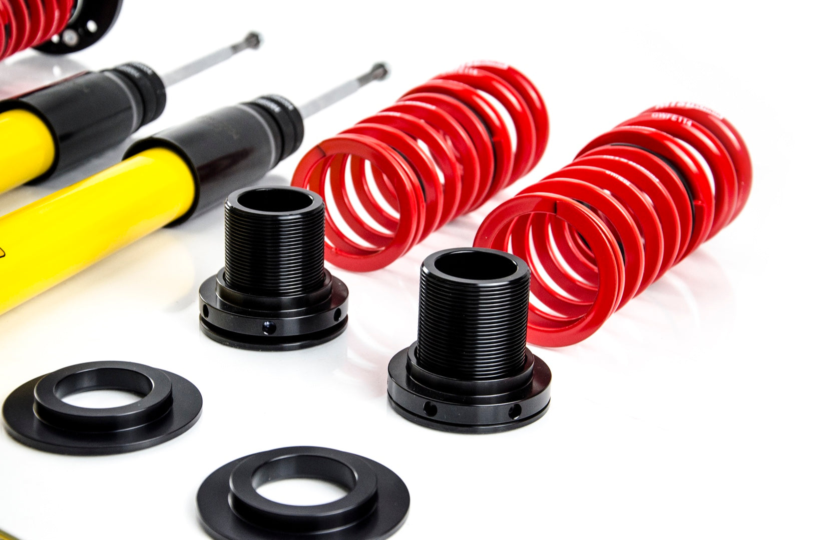 MTS Technik XMTSGWBM116-S STANCE COILOVER KIT W/ CAMBER ADJUST TOP MOUNTS (INOX) FOR BMW 3 (E36)