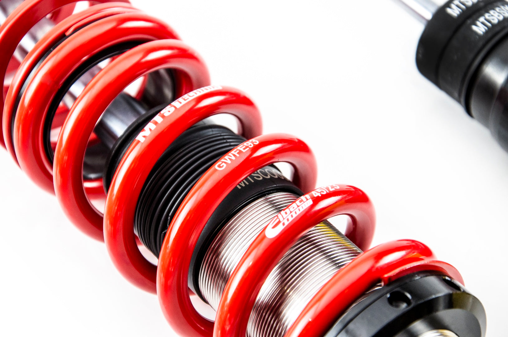 MTS Technik XMTSGWBM118 STREET COILOVER KIT W/ CAMBER ADJUST TOP MOUNTS (INOX) FOR BMW 3 COMPACT (E46)