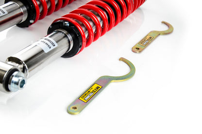 MTS Technik XMTSGWBM29 STREET COILOVER KIT W/ CAMBER ADJUST TOP MOUNTS (INOX) FOR BMW 7 (E23)