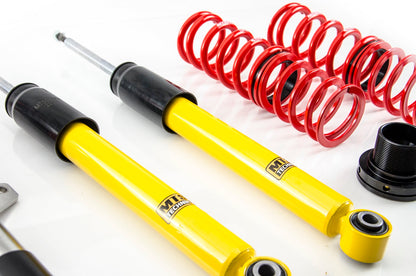MTS Technik XMTSGWVW92-S STANCE COILOVER KIT W/ CAMBER ADJUST TOP MOUNTS (INOX) FOR VOLKSWAGEN TOURAN (1T3)