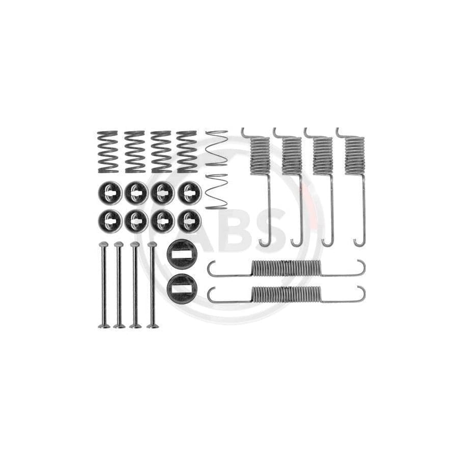 A.B.S. 0715Q Accessory Kit, Brake Shoes suitable for MERCEDES-BENZ T1 Bus
