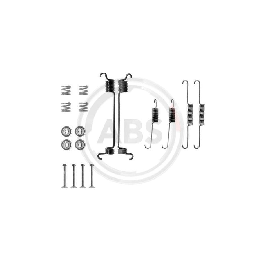 A.B.S. 0741Q Accessory Kit, Brake Shoes for NISSAN Micra II Hatchback (K11)
