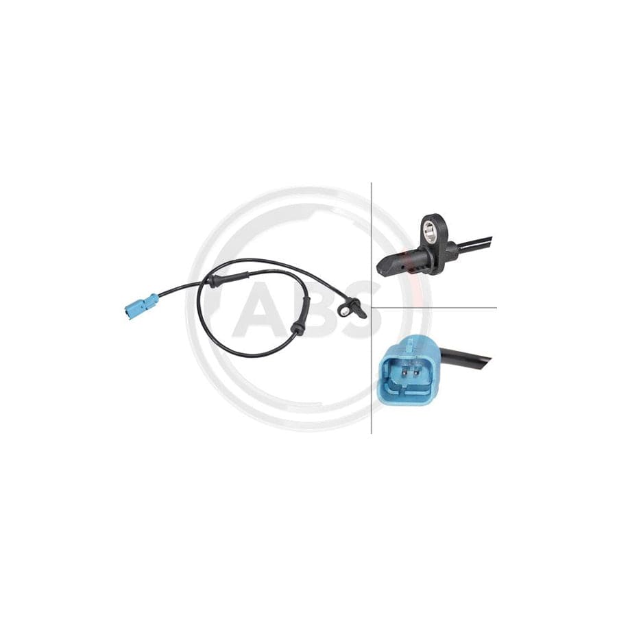 A.B.S. 30166 ABS Sensor for PEUGEOT 208