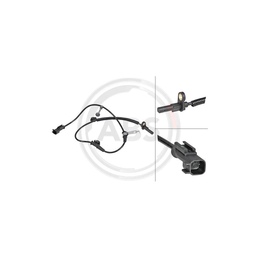 A.B.S. 30167 ABS Sensor for FORD USA MUSTANG