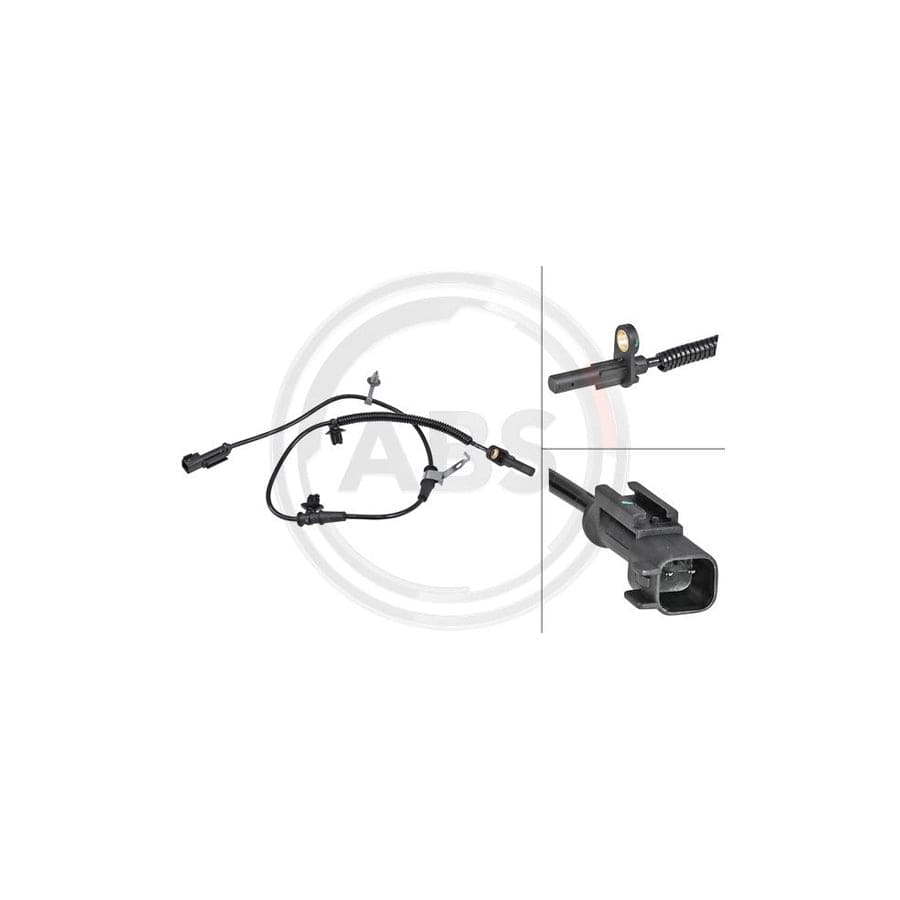 A.B.S. 30168 ABS Sensor for FORD USA MUSTANG
