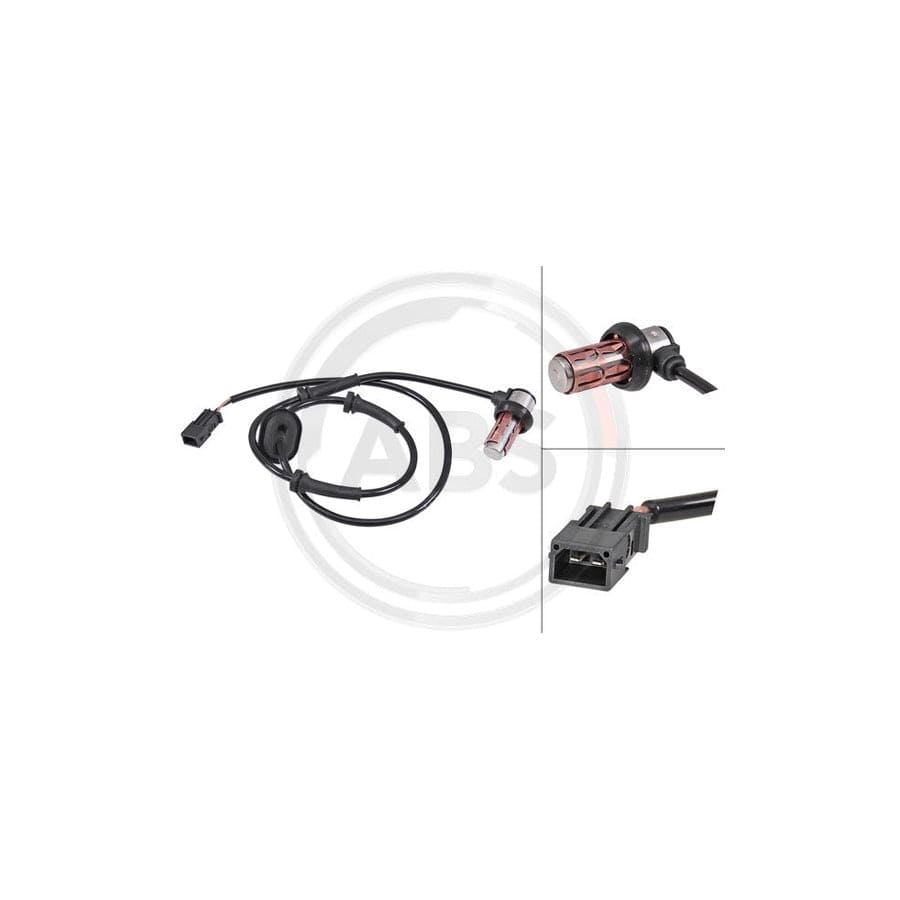 A.B.S. 30186 ABS Sensor for AUDI A4