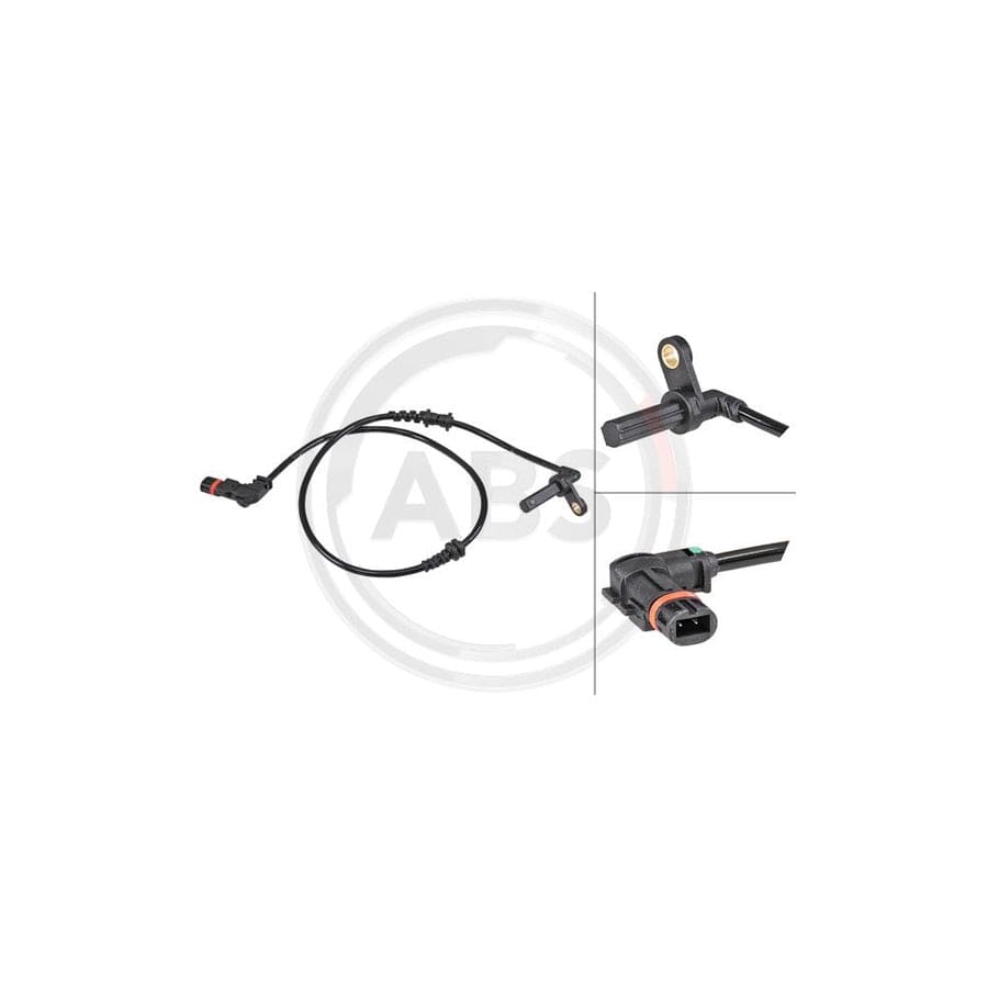 A.B.S. 30846 ABS Sensor suitable for MERCEDES-BENZ E-Class