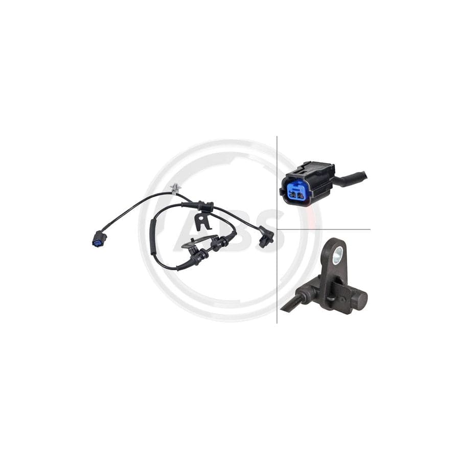 A.B.S. 31617 ABS Sensor for HYUNDAI i10