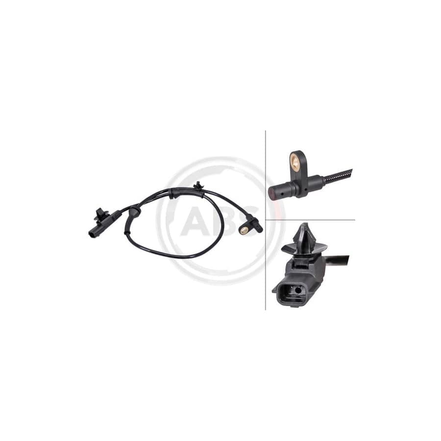 A.B.S. 31632 ABS Sensor for NISSAN Qashqai II (J11)