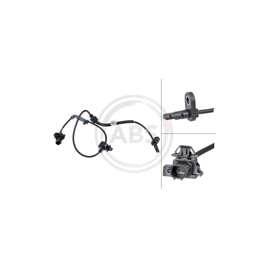 A.B.S. 31658 ABS Sensor for HONDA CR-V III (RE)