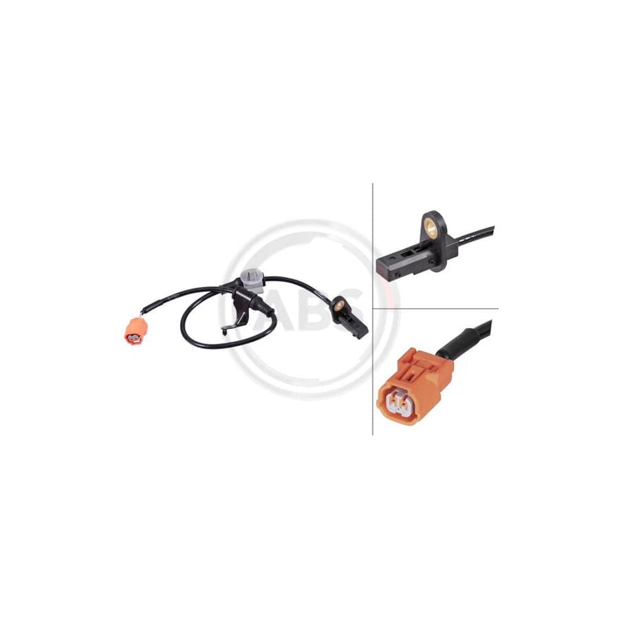 A.B.S. 31660 ABS Sensor for HONDA Accord VII Saloon (CL, CN)