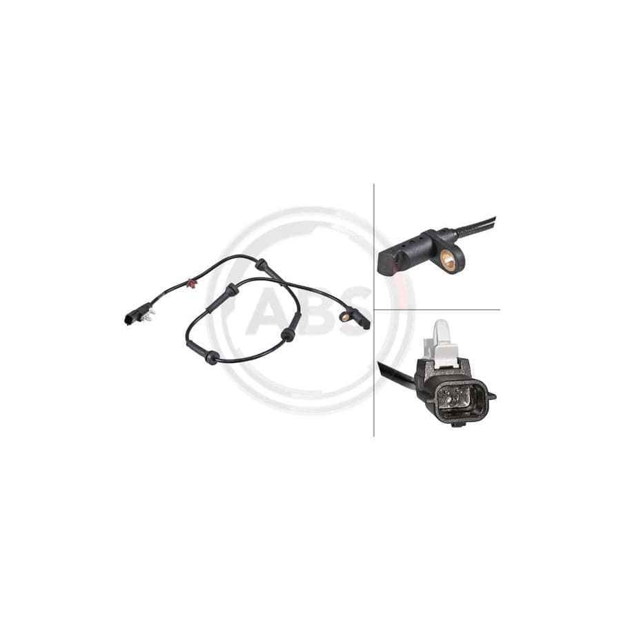 A.B.S. 31776 ABS Sensor for NISSAN Qashqai II (J11)