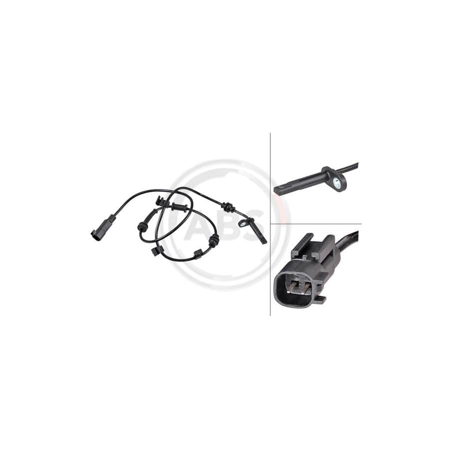 A.B.S. 31826 ABS Sensor for JEEP Cherokee V (KL)