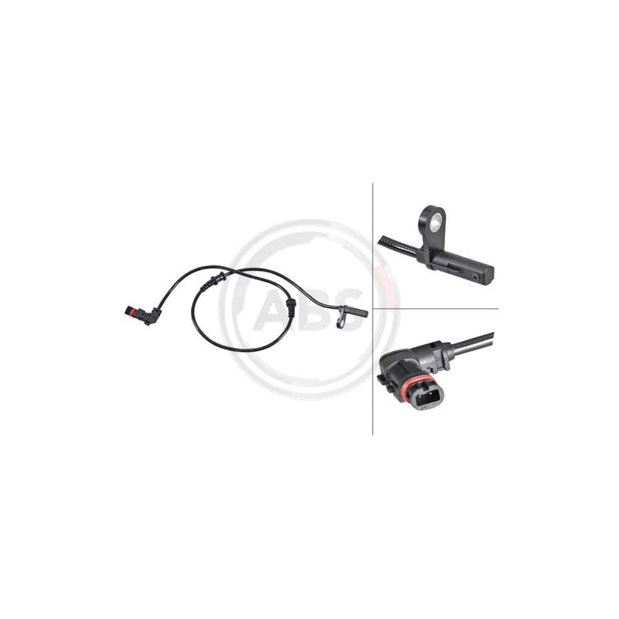 A.B.S. 31830 ABS Sensor suitable for MERCEDES-BENZ C-Class