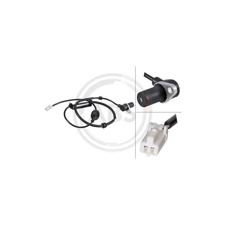 A.B.S. 31837 ABS Sensor for HYUNDAI Santa Fe I (SM)