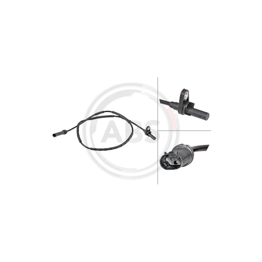 A.B.S. 31846 ABS Sensor for BMW Z4 Roadster (E89)