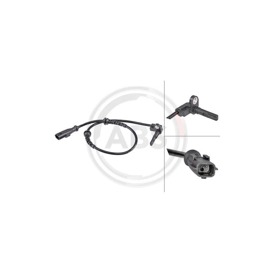 A.B.S. 31849 ABS Sensor for RENAULT Twingo III Hatchback (BCM)