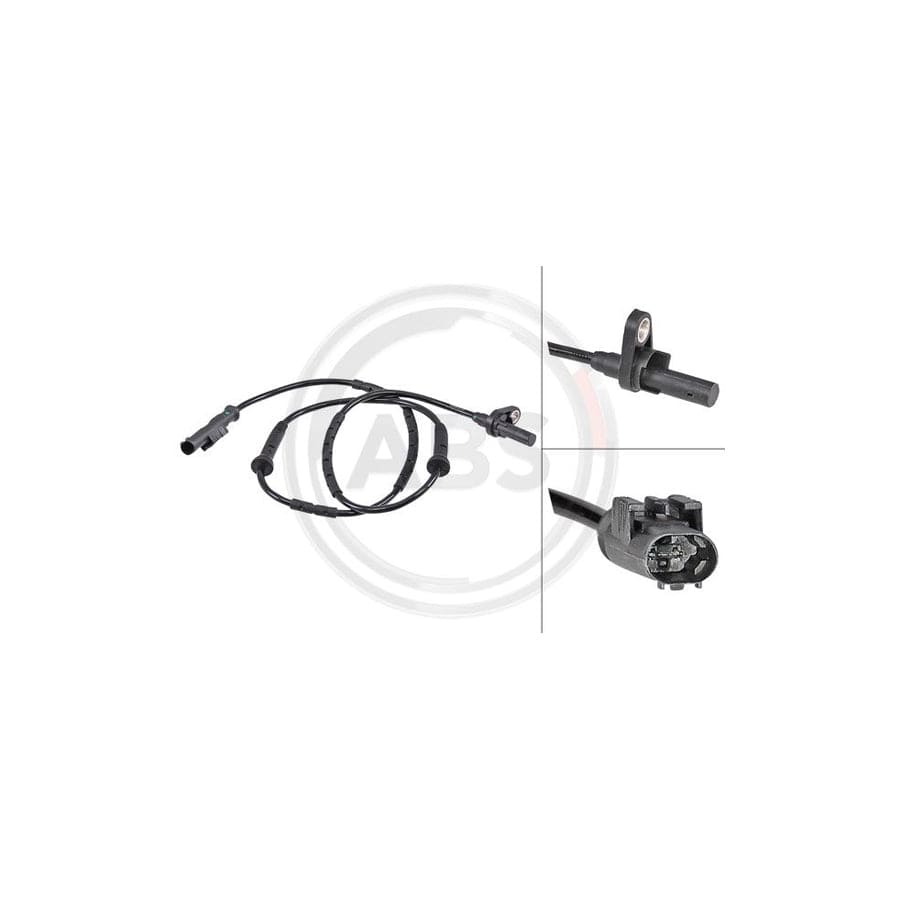 A.B.S. 31851 ABS Sensor for BMW Z4 Roadster (E89)
