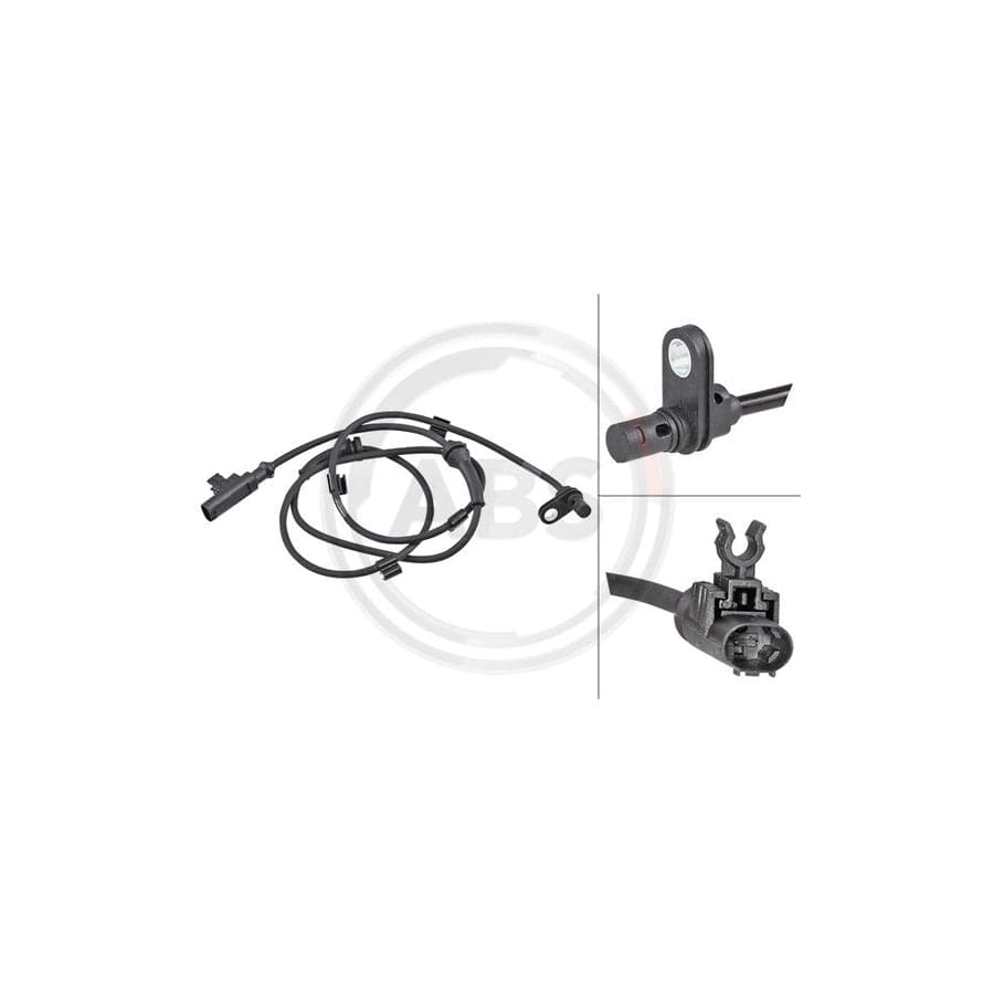 A.B.S. 31873 ABS Sensor for SMART FORTWO