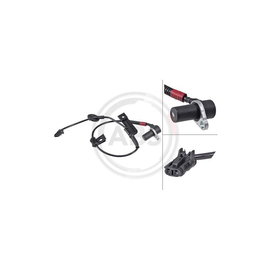 A.B.S. 31883 ABS Sensor for HYUNDAI Amica / Atoz (MX)