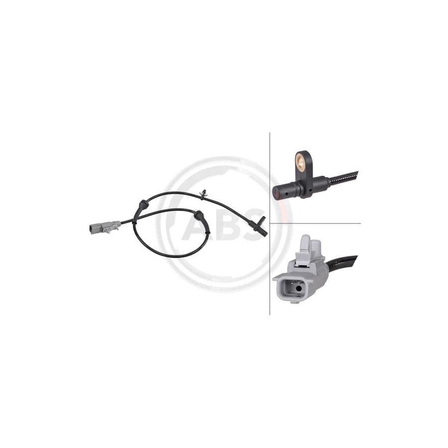 A.B.S. 32103 ABS Sensor for NISSAN Qashqai II (J11)