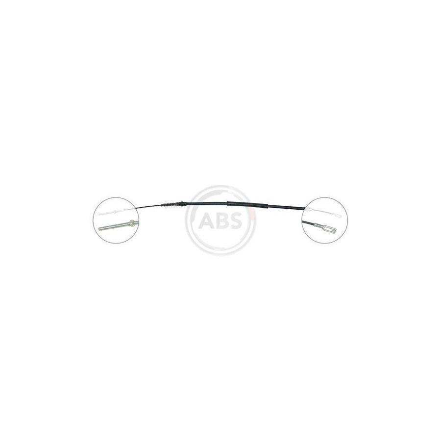 A.B.S. K16877 Hand Brake Cable For Peugeot 605 Saloon
