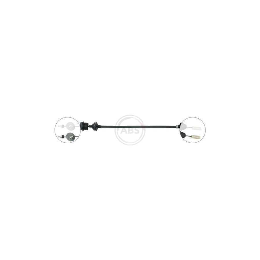 A.B.S. K20390 Clutch Cable For Citro�n Zx