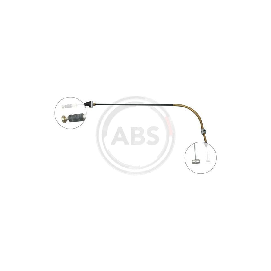 A.B.S. K36890 Throttle Cable for FIAT Seicento / 600 Hatchback (187)