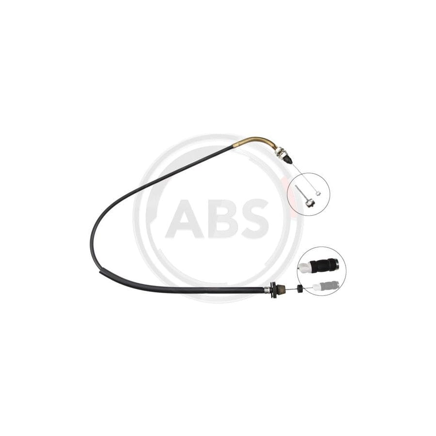 A.B.S. K37350 Throttle Cable for FIAT Seicento / 600 Hatchback (187)