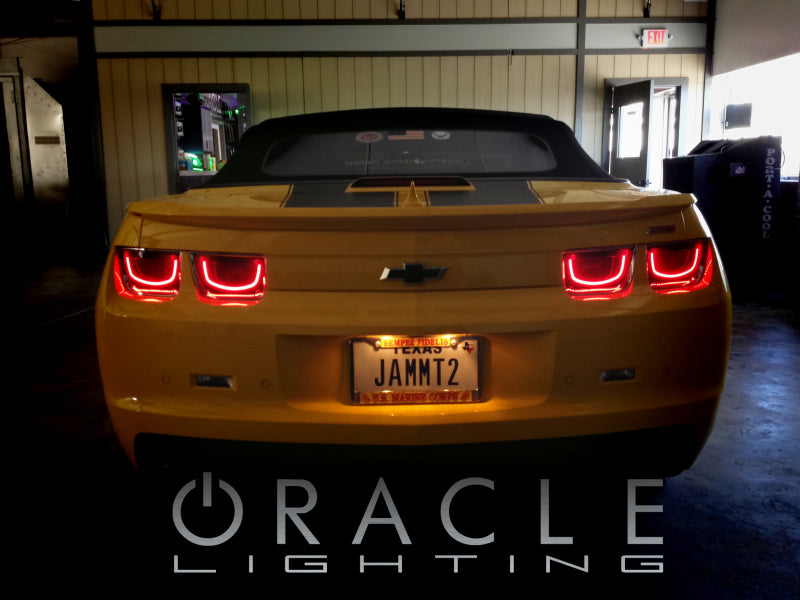 ORACLE Lighting Oracle Chevy Camaro 10-13 Afterburner 2.0 Tail Light Halo Kit - Red