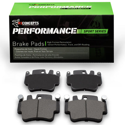 R1 Concepts R1 98-05 Porsche Boxster Front Performance Sport Brake Pads