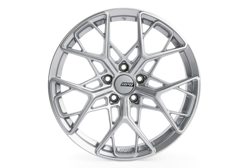 APR A02 Flow Formed 18x8.5 / 5x112 / ET45 / 66.5mm Bore / Silver Wheel
