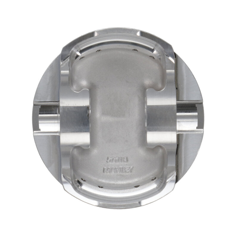 Manley Performance Manley SB Chevy LS Series 4.010in Bore - 4.000in Stroke - 1.115in CD -4cc Dish Pistons (Set of 8)