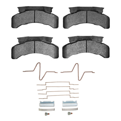 R1 Concepts R1 83-12 Beaver Motorcoach Monterey Front/Rear Super Duty Pads & Hardware Kit