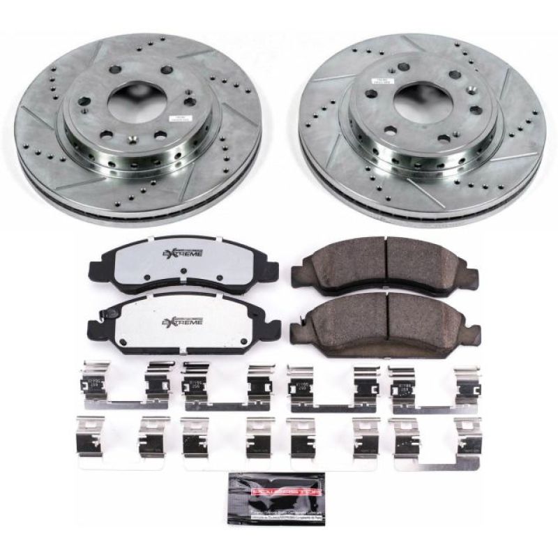 PowerStop Power Stop 08-19 Chevrolet Tahoe Front Z36 Truck & Tow Brake Kit
