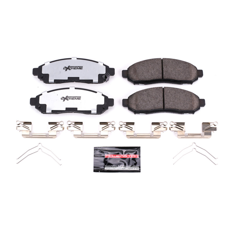 PowerStop Power Stop 16-18 Chevrolet City Express Front Z36 Truck & Tow Brake Pads w/Hardware