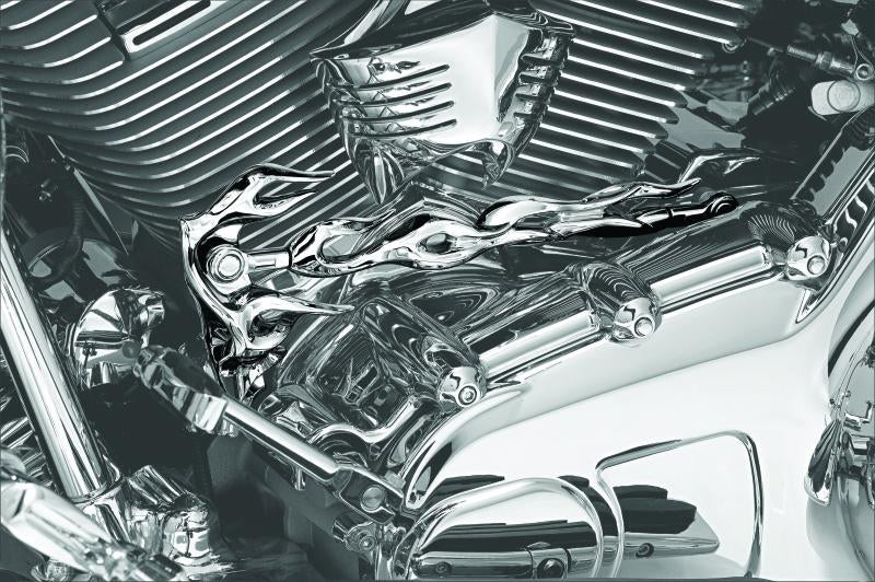 Kuryakyn Flame Shift Linkage Chrome