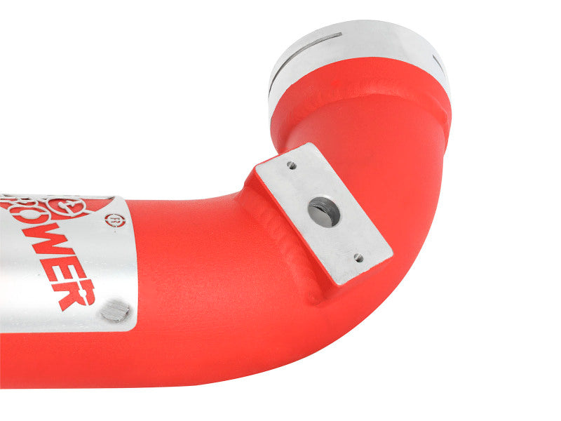 aFe BladeRunner 2.5-2.75in Red Intercooler Tube Cold Side w/ Couplings & Clamps Kit 13-16 BMW F30