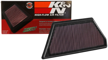 K&N Engineering K&N 16-17 Cadillac CT6 V6-3.6L F/l Drop In Air Filter